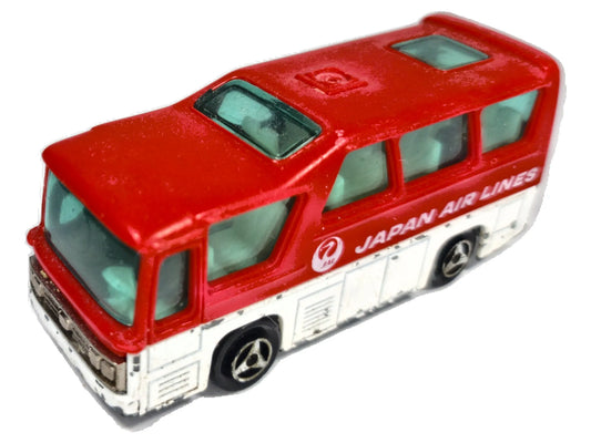 MINIBUS JAPAN AIR LINES Majorette '75 Czerwony 1:87 Made in France