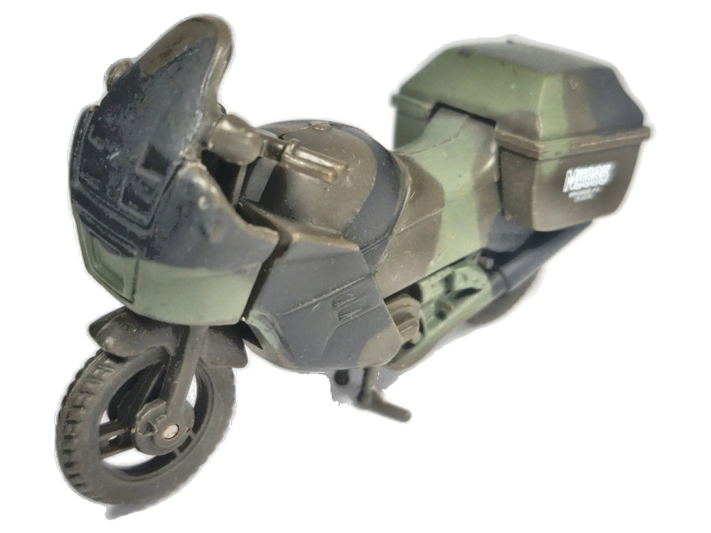 MOTOCYKL WOJSKOWY BMW R 1200 RT, Hasbro, N5885, Zielony, 1:18, Resoraki