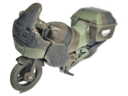MOTOCYKL WOJSKOWY BMW R 1200 RT, Hasbro, N5885, Zielony, 1:18, Resoraki