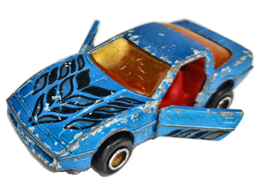 CHEVROLET CORVETTE Majorette '70 Niebieski 1:57 Made in France