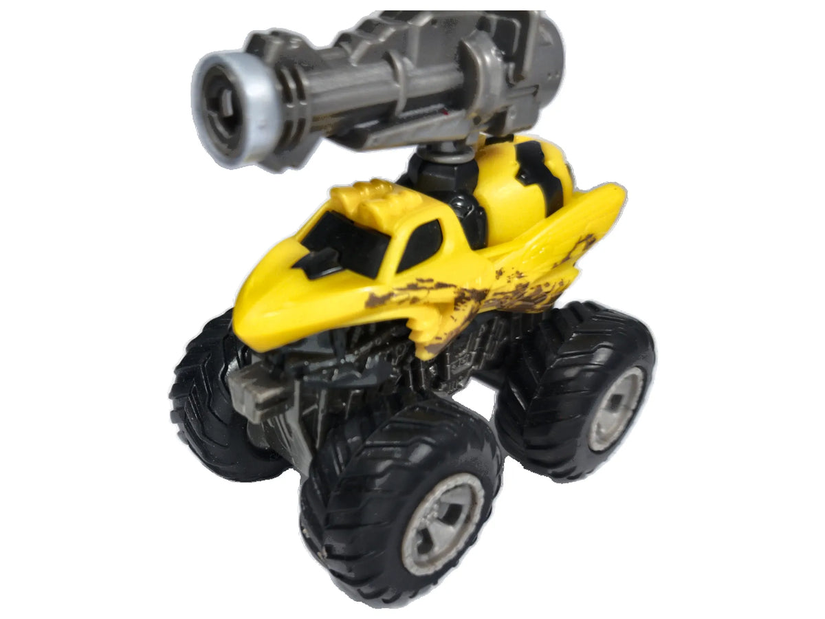 Monster Truck StingRod Monsters Wojsko Żółty 1:64