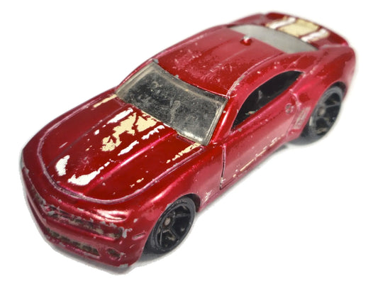 '10 CAMARO SS, Hot Wheels 2008, Die cast G51, Czerwony, 1:64, Resoraki