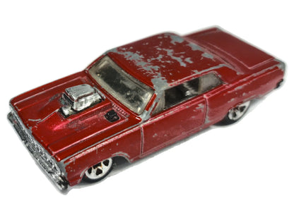 '64 Chevelle Ss Hot Wheels 2011 1:64 Luzak Czerwony Muscle Car