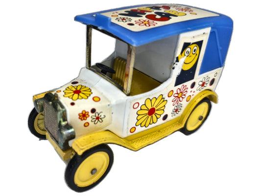 TAXI Dinky Toys '70 Biały 1:32 Made in England