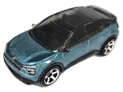 2023 Citroën ë-C4 Matchbox 2023 1:64 Turkusowy Miejski