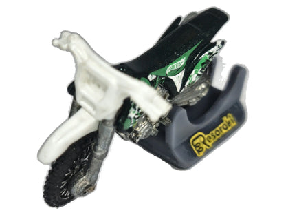Hw450F Hot Wheels 1:64 Motocykl Czarny Off-Road Motocykl Crossowy