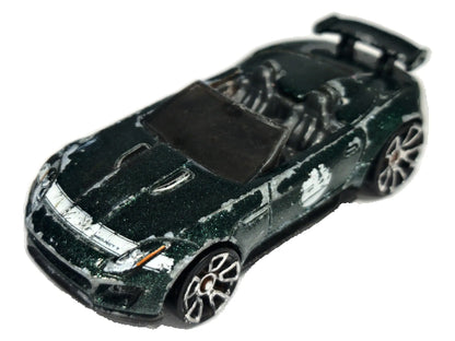Jaguar F-Type Project 7 Hot Wheels 2015 Zielony 1:68