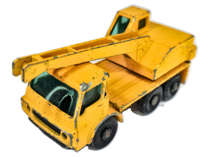 DODGE CRANE TRUCK Matchbox 1973 Żółty 1:75