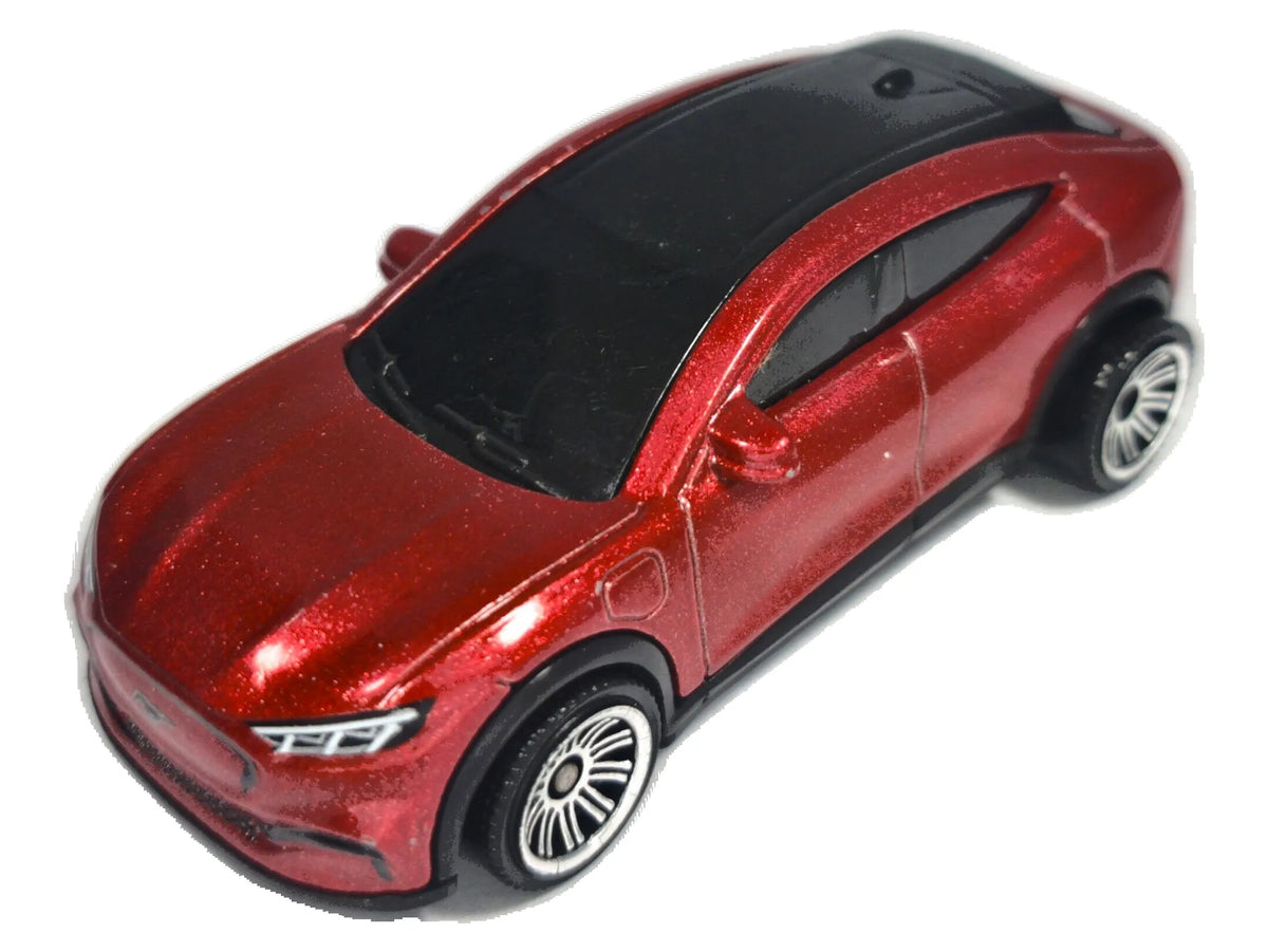 '21 FORD MUSTANG MACH-E SUV, Matchbox 2022, Die cast MB1303, Czerwony, 1:64