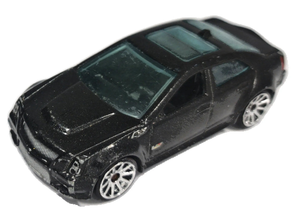 ‘09 Cadillac Cts-V Hot Wheels 1:64 Sedan Luzak Czarny