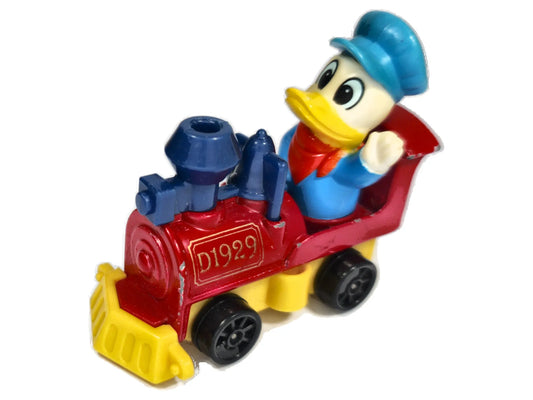 Lokomotywa Kaczor Donald Walt Disney 1980 Czerwony 1:64