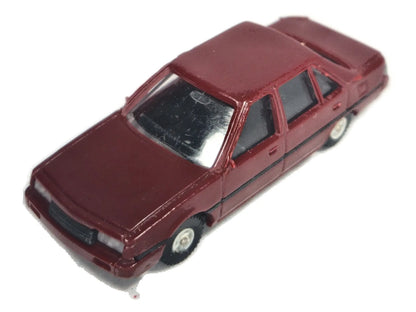 1981 MITSUBISHI GALANT, Směr, Die cast, Bordowy, 1:87, Resoraki