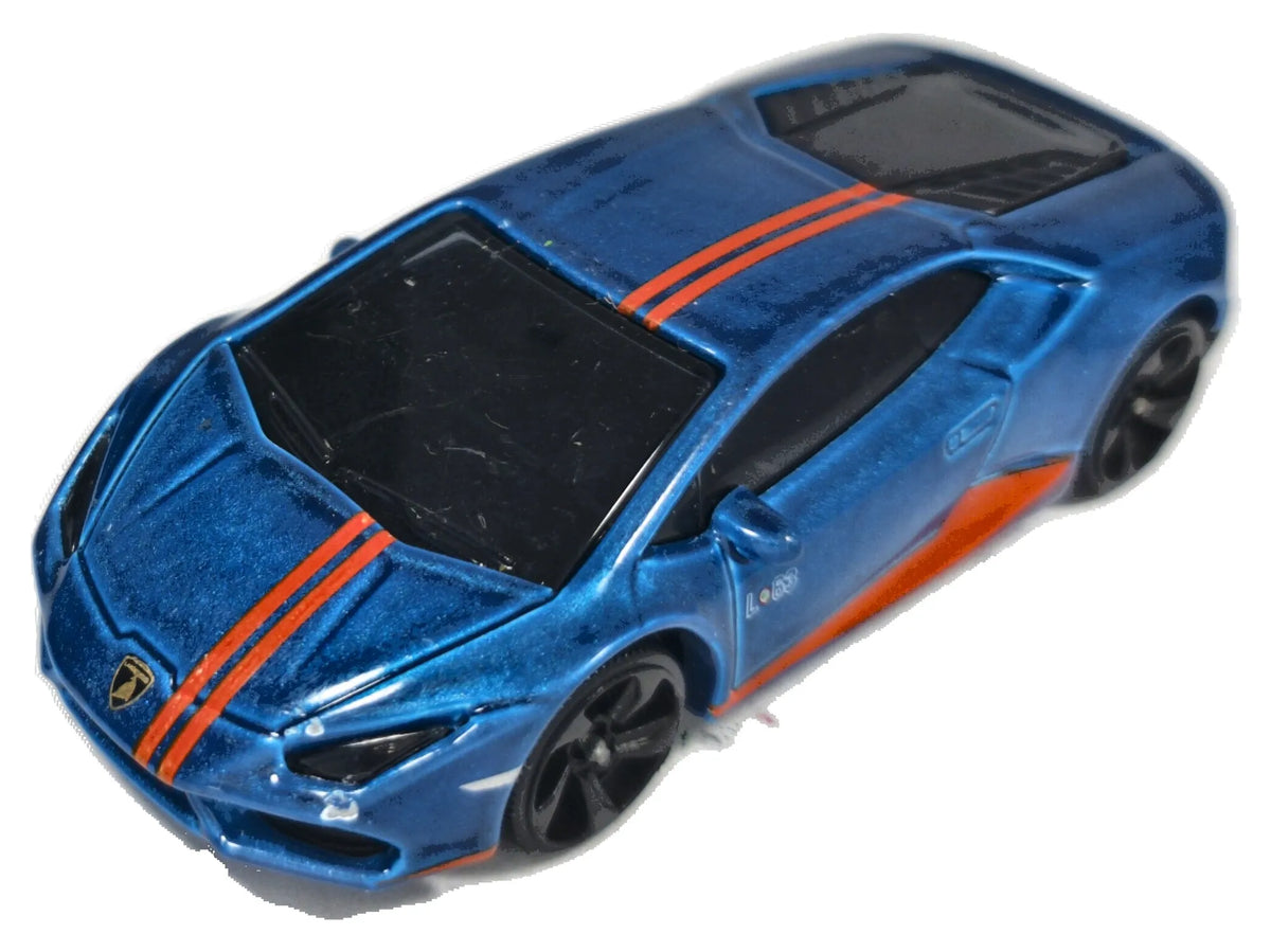Lamborghini Huracán LP 610-4 Majorette 1:64 Luzak Niebieski