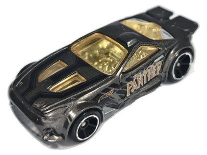SCORCHER, Black Panther Marvel, Hot Wheels 2009, Die cast R0920 Czarny 1:64