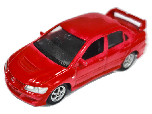 Mitsubishi Lancer Evolution Welly 1:57 Sedan Luzak Czerwony