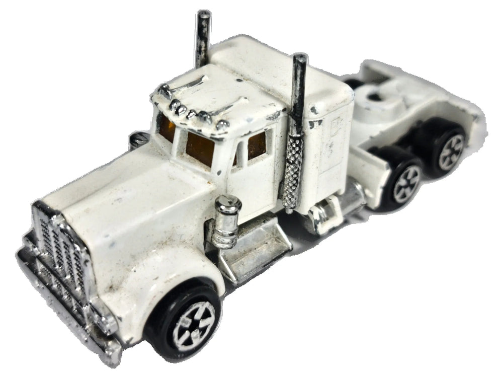 Ciągnik Siodłowy Kenworth Majorette Biały 1:87
