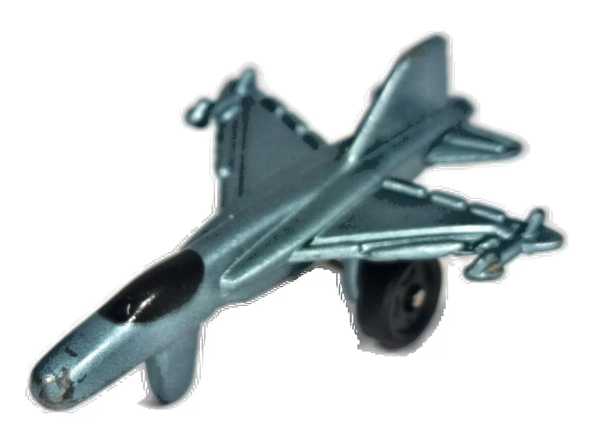 MYŚLIWIEC DASSAULT MIRAGE III, Unbranded, Die cast Niebieski 1:385 Resoraki