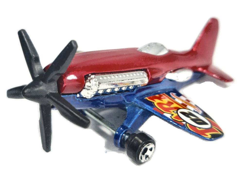 MAD PROPZ, SAMOLOT, Hot Wheels 2004, Die cast C2719, Resoraki, 1:64