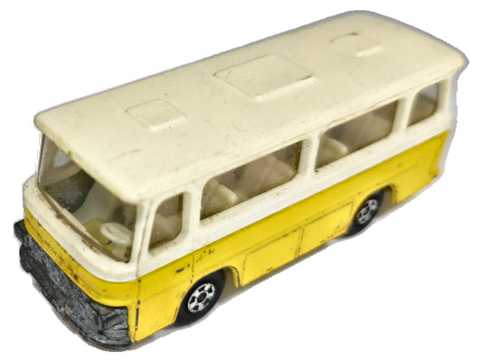 Autobus SETRA COACH Superfast Matchbox 1970 Żółty 1:87 Made in England