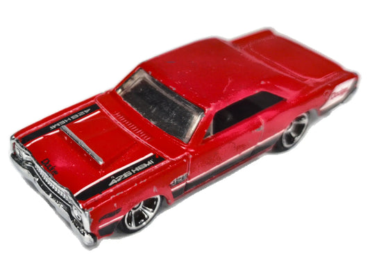 1968 Dodge Dart Hot Wheels 2010 1:64 Muscle car HEMI Luzak Czerwony