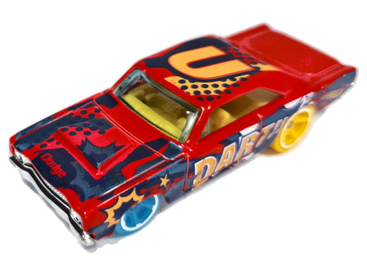 Dodge Charger 1969 Hot Wheels 2003 1:64 DARE Luzak Czerwony Policja