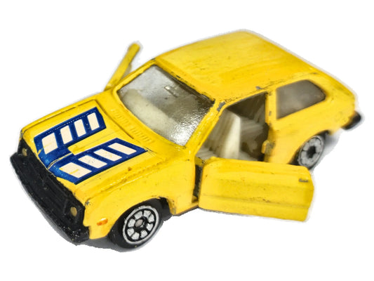 Honda Accord I Yatming 1:58 Luzak Żółty Vintage Model