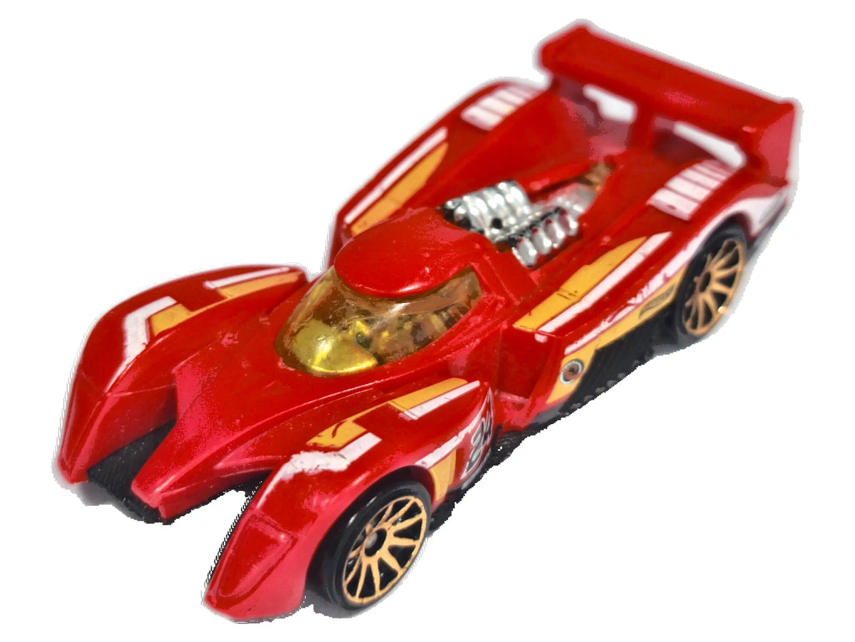 24 OURS, Hot Wheels 2010, Die cast 1 NL, Czerwony, 1:64, Resoraki