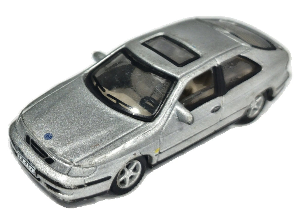 Saab 9-3 Coupé Hongwell 1:72 Luzak Srebrny