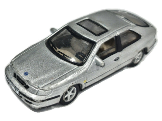 Saab 9-3 Coupé Hongwell 1:72 Luzak Srebrny