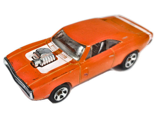 Dodge Charger 1969 Hot Wheels 2010 1:64 Luzak Pomarańczowy Muscle Car