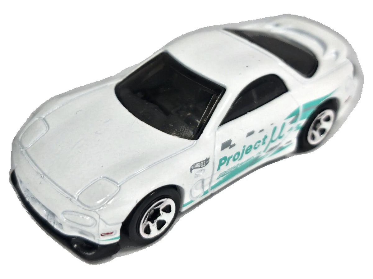 '95 MAZDA RX-7 Hot Wheels 2017 Biały 1:64