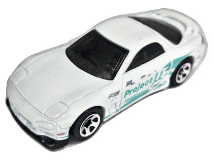 '95 MAZDA RX-7 Hot Wheels 2017 Biały 1:64