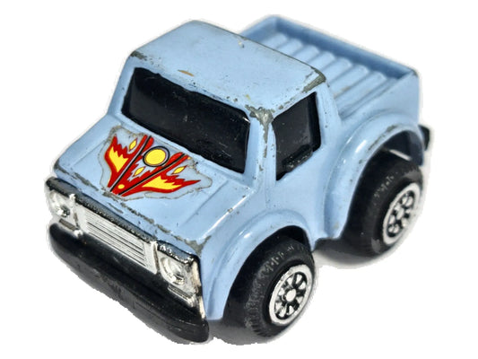 MAŁY PICKUP 4X4 "BLING", Summer 1984, Die cast, Błękitny, 1:64, Resoraki