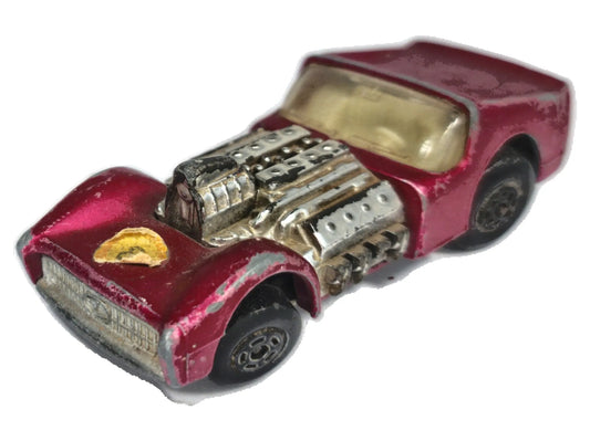Road Dragster Matchbox 1970 Superfast 1:64 Made in England Luzak Bordowy