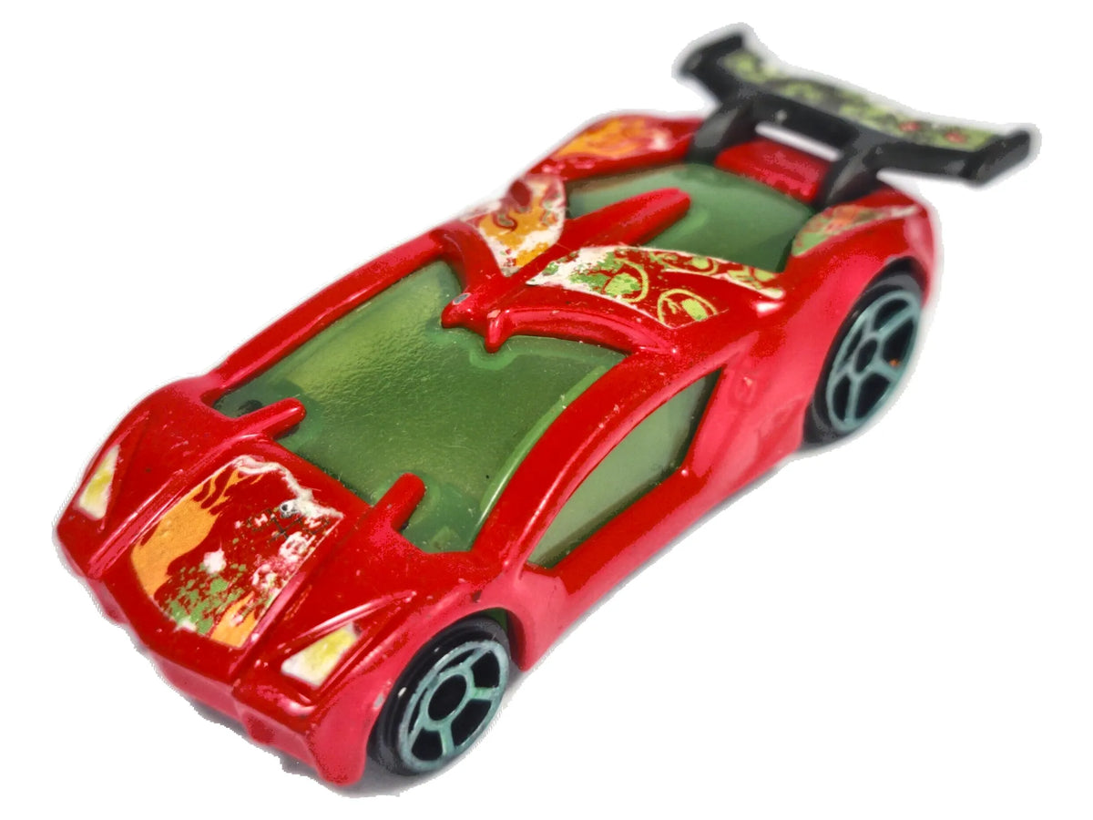 IMPAVIDO 1, Hot Wheels 2012 dla McDonald's, Die cast Czerwony 1:64 Resoraki