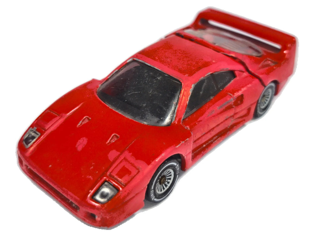 FERRARI F40, Siku, Made in West Germany, 1075, Czerwony, 1:52, Resoraki