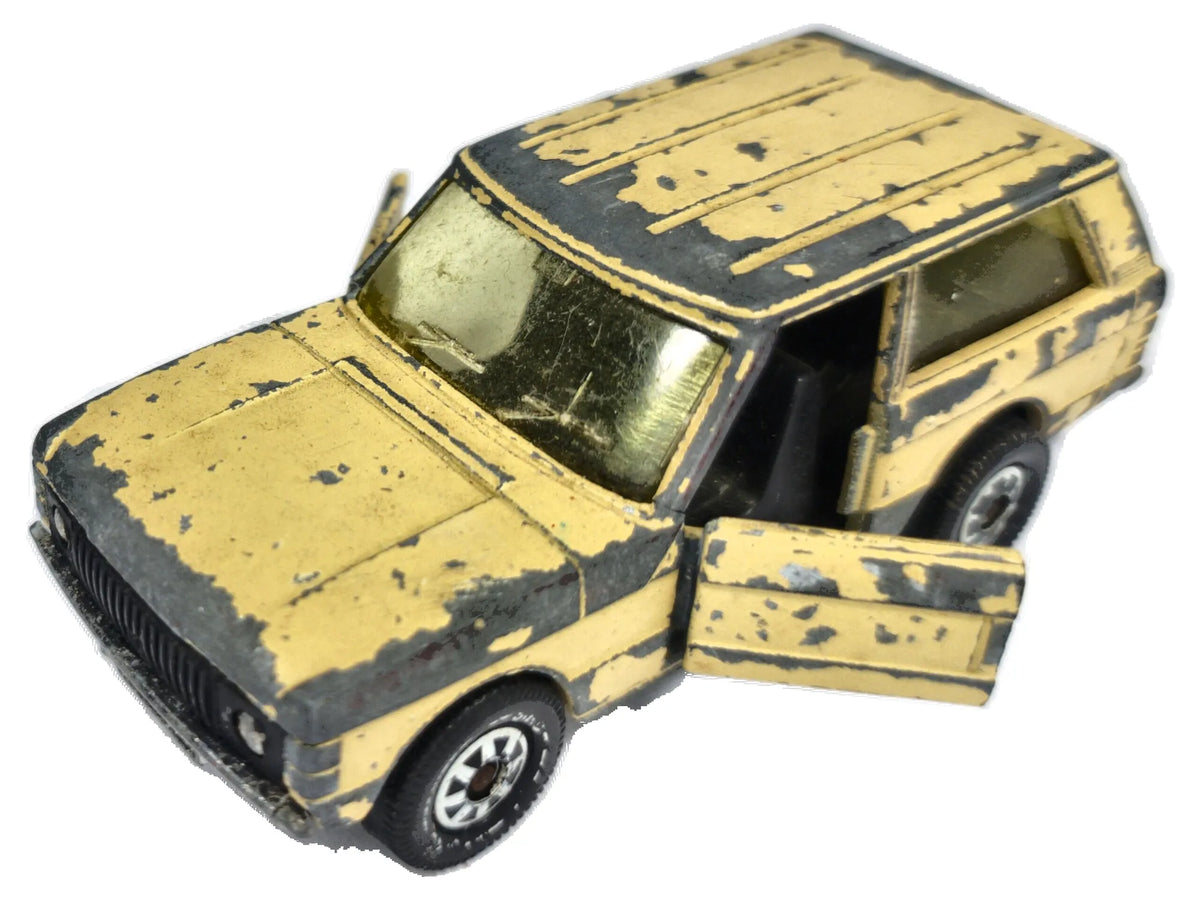 RANGE-ROVER SIKU '70 Żółty 1:50 Made in West Germany