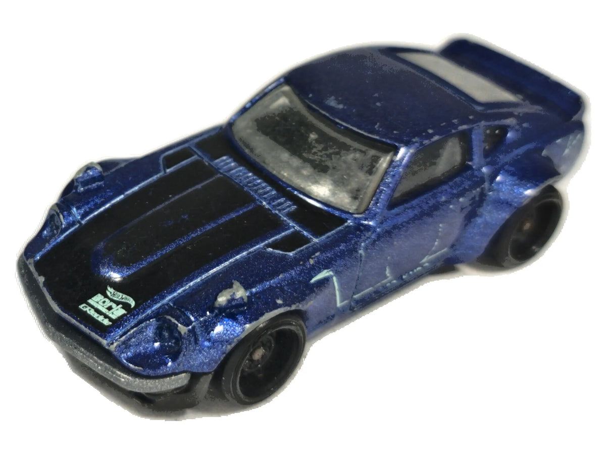 Custom Datsun 240Z Hot Wheels 2016 Nightburnerz 1:64 50 Luzak Niebieski