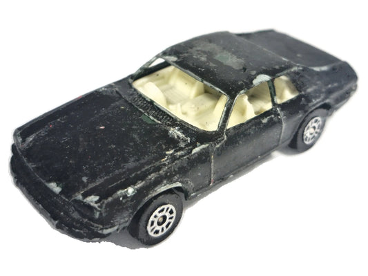 JAGUAR XJ-S, Corgi, Made in Great Britain, Die cast, Czarny, 1:64, Resoraki