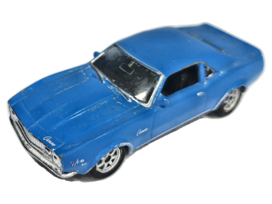 Chevrolet Camaro Z28 Welly 1:64 Luzak Niebieski Muscle Car