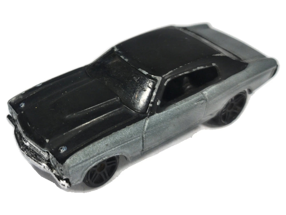 1970 Chevelle SS Hot Wheels 1998 1:64 Luzak Szary Muscle Car