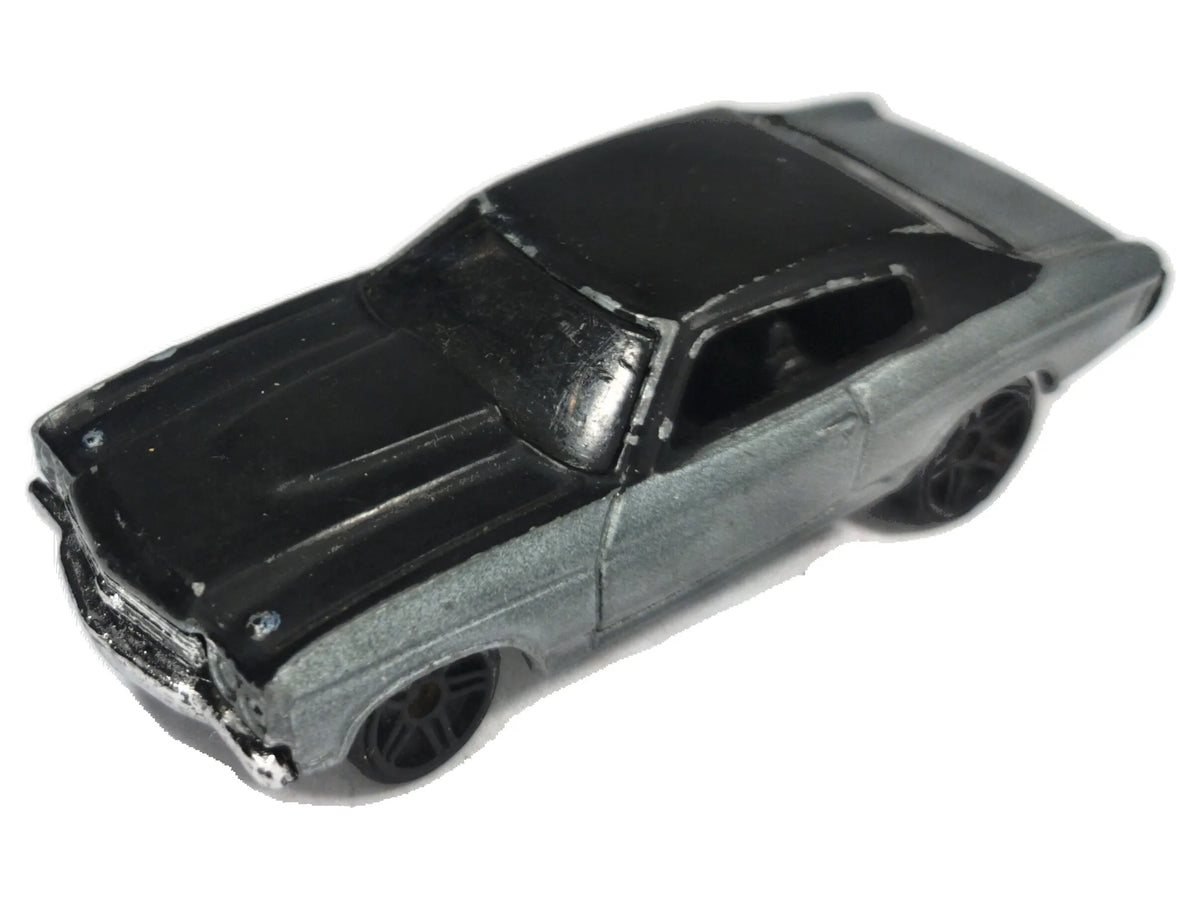 1970 Chevelle SS Hot Wheels 1998 1:64 Luzak Szary Muscle Car