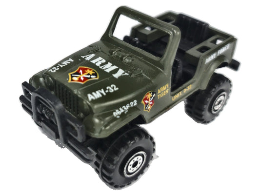 Jeep 1:64 Jeep ARMY AMY-32 Luzak Zielony Wojsko
