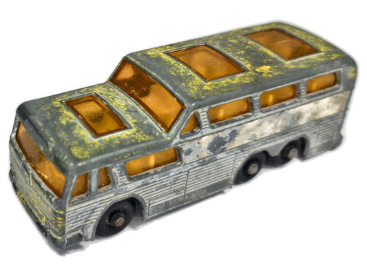 Autobus COACH Matchbox '60 Srebrny 1:87 Made in England
