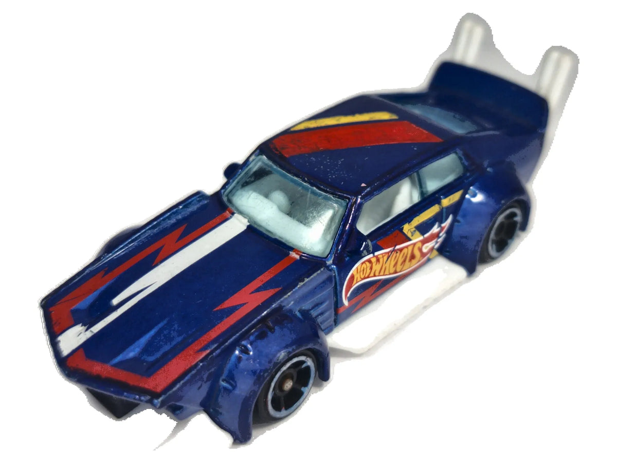 MAD MANGA, Hot Wheels 2011, Die cast, Niebieski, 1:64, Resoraki
