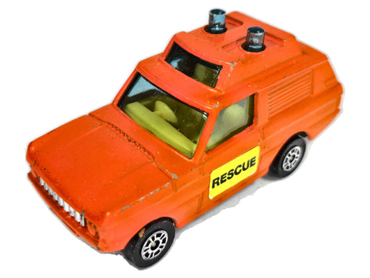 RANGE ROVER POLICE Policja Corgi '80 Pomarańczowy 1:60 Made in Gt Britain