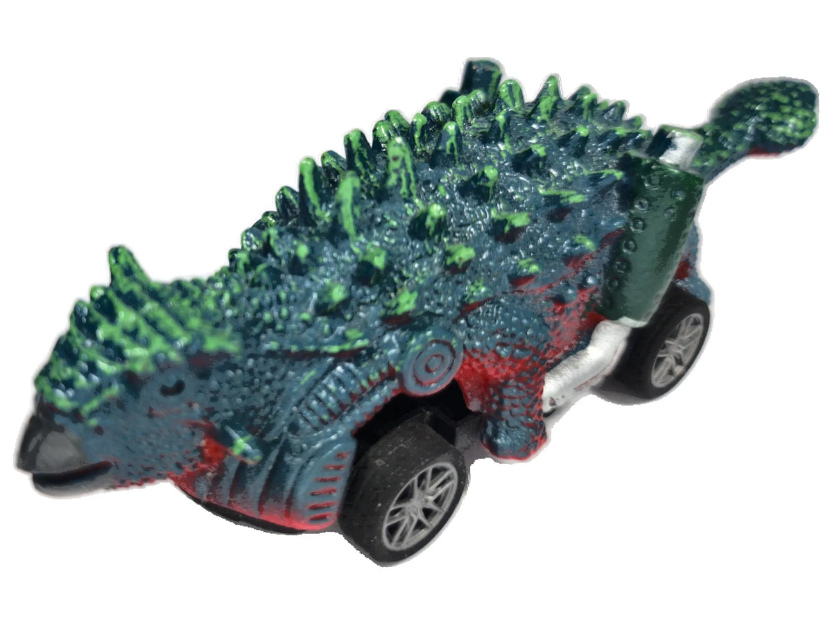 Ankylosaurus Character Car Cars Dinobros Niebieski 1:55