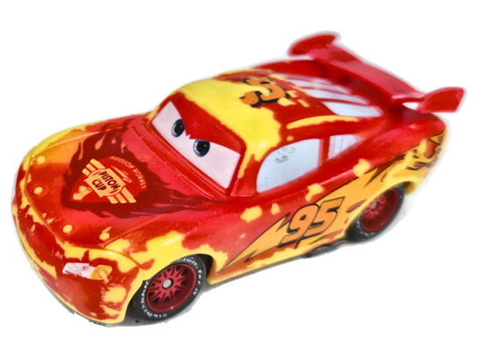 Lightning Mcqueen Disney/Pixar Cars 1:64 Rust-eze Luzak Czerwony