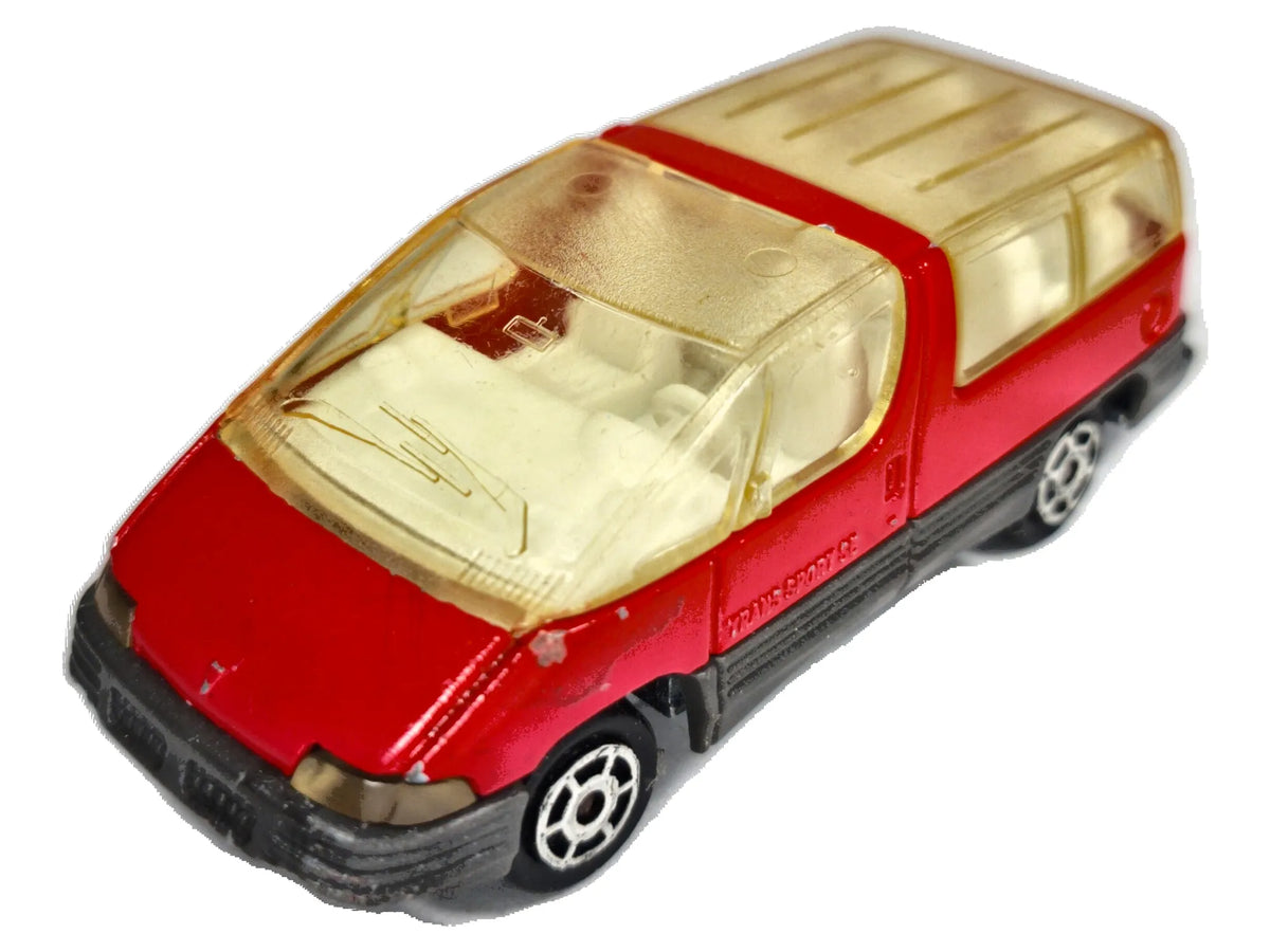 PONTIAC TRANS SPORT Majorette '80 Czerwony 1:55