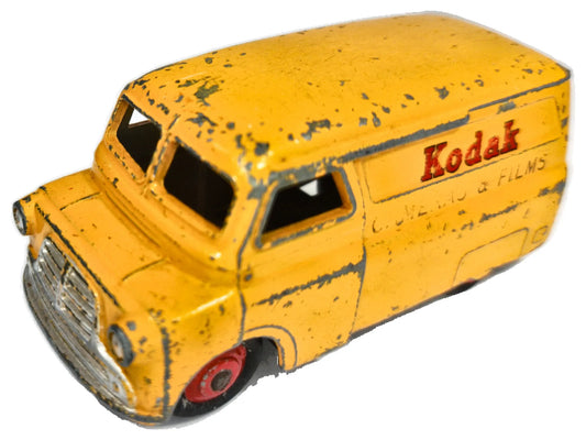 BEDFORD Dinky Toys '60 Żółty 1:43 Made in England Kodak
